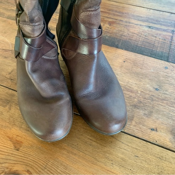 Pikolinos Brujas Buckle Riding Boot Soft Brown Leather Knee High Pull-On✨Sale - Picture 11 of 11